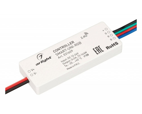 Контроллер-регулятор цвета RGB Arlight SMART 031609 Контроллер-регулятор цвета RGB Arlight SMART 031609