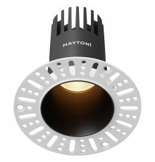 Встраиваемый светильник Maytoni Dip DL120-10W-2.7K-TRS-B