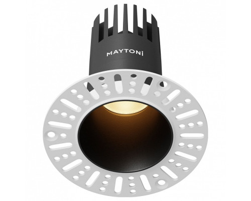 Встраиваемый светильник Maytoni Dip DL120-10W-2.7K-TRS-B Встраиваемый светильник Maytoni Dip DL120-10W-2.7K-TRS-B
