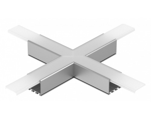 Соединитель угловой X-образный накладной Arlight KLUS 026244 Соединитель угловой X-образный накладной Arlight KLUS 026244