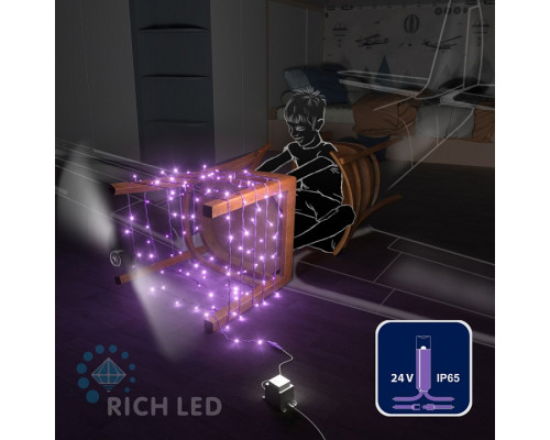 Гирлянда Нить RL-S10C-24V-R RL-S10C-24V-RV/V Гирлянда Нить RL-S10C-24V-R RL-S10C-24V-RV/V