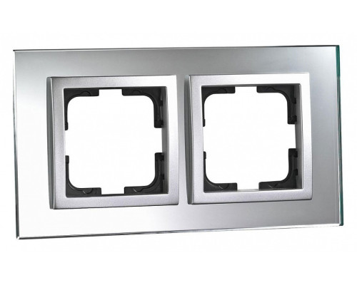 Рамка на 2 поста Mono Electric Style Glass 107-700000-161 Рамка на 2 поста Mono Electric Style Glass 107-700000-161