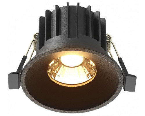 Встраиваемый светильник Maytoni Round DL058-12W2.7K-B Встраиваемый светильник Maytoni Round DL058-12W2.7K-B