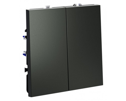 Выключатель двухклавишный без рамки Voltum S70 VLS020606 Выключатель двухклавишный без рамки Voltum S70 VLS020606