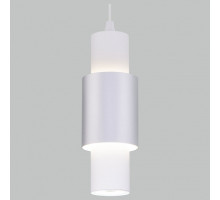 Подвесной светильник Eurosvet Bento 50204/1 LED белый/матовое серебро