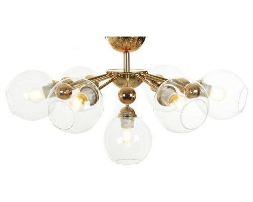 Люстра на штанге LUMINA DECO Devoli LDC 8040-7 F.GD+PR Люстра на штанге LUMINA DECO Devoli LDC 8040-7 F.GD+PR