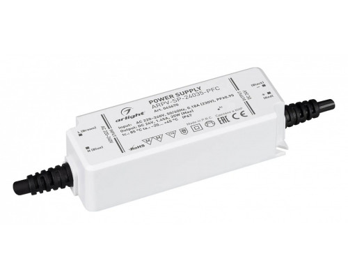 Блок питания с проводом Arlight ARPV 043670 Блок питания с проводом Arlight ARPV 043670
