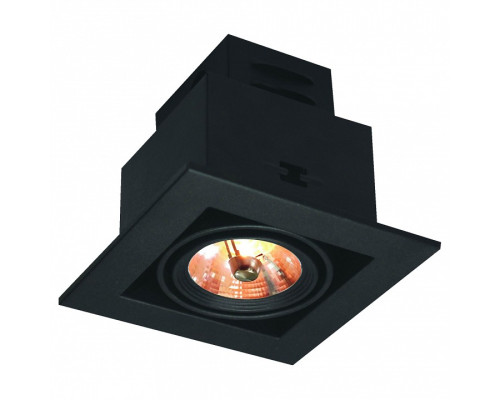 Встраиваемый светильник Arte Lamp Cardani Medio A5930PL-1BK Встраиваемый светильник Arte Lamp Cardani Medio A5930PL-1BK