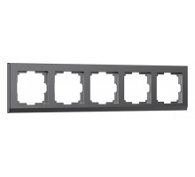 Рамка на 5 постов Werkel Stark (графит матовый) W0051864