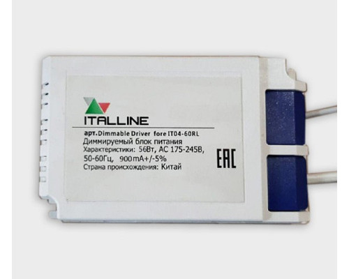 Блок питания Italline IT04-60RL Dim driver for IT04-60RL Блок питания Italline IT04-60RL Dim driver for IT04-60RL
