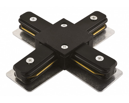 Соединитель с токопроводом X-образный для треков Arte Lamp Track Accessories A110006 Соединитель с токопроводом X-образный для треков Arte Lamp Track Accessories A110006