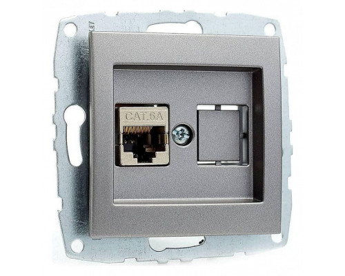 Розетка Ethernet RJ-45 без рамки Mono Electric Despina / Larissa 500-002405-125 Розетка Ethernet RJ-45 без рамки Mono Electric Despina / Larissa 500-002405-125
