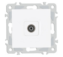 ТВ-розетка без рамки Arte Milano am-206 206.43-1.white