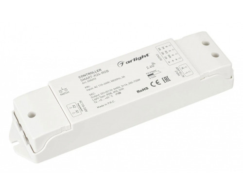 Контроллер-регулятор цвета RGBW Wi-Fi для смартфонов и планшетов Arlight SMART 028293 Контроллер-регулятор цвета RGBW Wi-Fi для смартфонов и планшетов Arlight SMART 028293