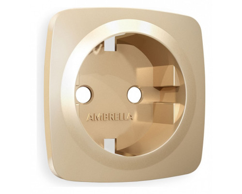 Накладка для розетки с заземлением Ambrella Volt Quant OP6060