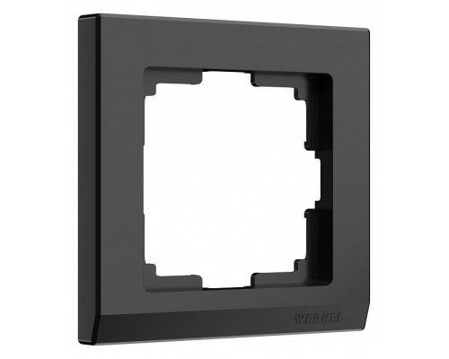 Рамка на 1 пост Werkel Stark (черный) W0011808 Рамка на 1 пост Werkel Stark (черный) W0011808