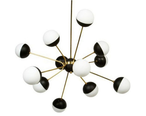 Подвесная люстра Imperiumloft Rewire Custom Orb Chandelier In 1950 40.1328.MT.20.CH Подвесная люстра Imperiumloft Rewire Custom Orb Chandelier In 1950 40.1328.MT.20.CH