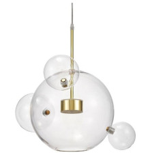 Подвесной светильник LUMINA DECO Neroni LDP 6016-3+1 GD