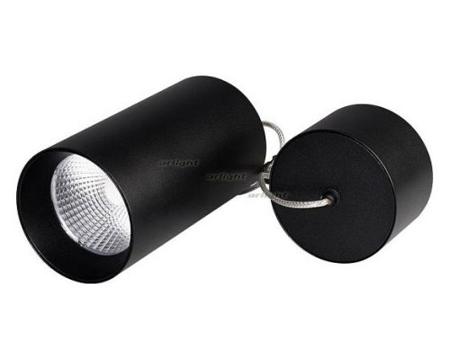 Подвесной светильник Arlight SP-POLO-HANG-R85-15W White5000 (BK-BK, 40 deg) 027422 Подвесной светильник Arlight SP-POLO-HANG-R85-15W White5000 (BK-BK, 40 deg) 027422