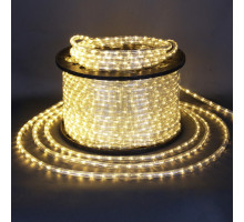 Шнур световой Sneha  13-2W-100M-220V-LED-U WW/W FLASH