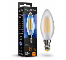 Лампа светодиодная Voltega Candel matt 6W E14 6Вт 2800K 7044