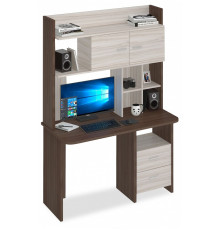 Стол компьютерный Домино Lite СКЛ-Прям120Р+НКЛХ-120