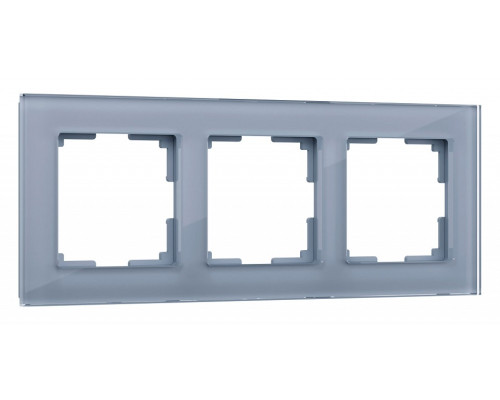 Рамка на 3 поста Werkel Favorit (серый) W0031115 Рамка на 3 поста Werkel Favorit (серый) W0031115