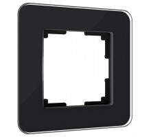 Рамка на 1 пост Werkel Elite (черный, стекло) W0012448