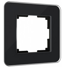 Рамка на 1 пост Werkel Elite (черный, стекло) W0012448