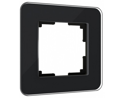 Рамка на 1 пост Werkel Elite (черный, стекло) W0012448 Рамка на 1 пост Werkel Elite (черный, стекло) W0012448