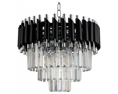 Подвесная люстра Natali Kovaltseva Darian DARIAN 76017/5C CHROME BLACK