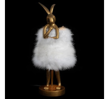 Настольная лампа декоративная Loft it Lapine 10315/A White fluff