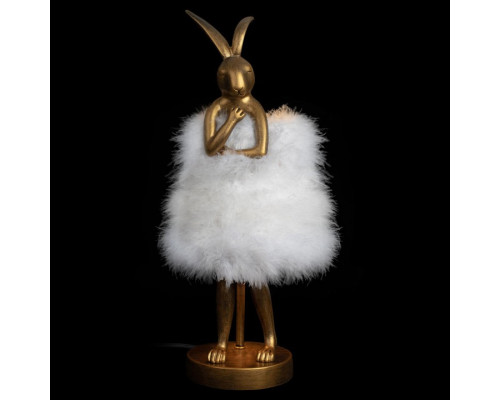 Настольная лампа декоративная Loft it Lapine 10315/A White fluff Настольная лампа декоративная Loft it Lapine 10315/A White fluff