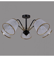 Люстра на штанге ILLUMICO  IL0344-5CSQ-79 BK AB