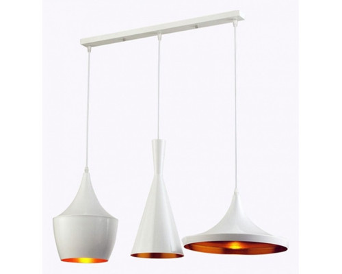 Подвесной светильник LUMINA DECO Foggi LDP 7712-3 PR WT Подвесной светильник LUMINA DECO Foggi LDP 7712-3 PR WT