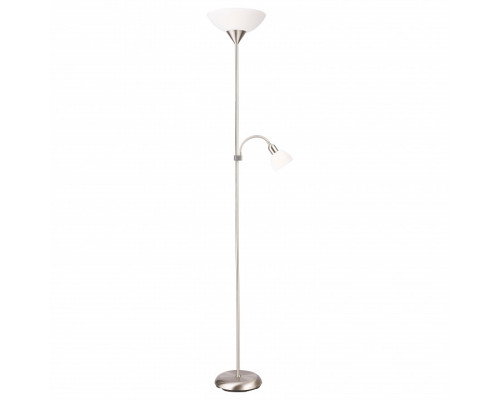 Торшер с подсветкой Arte Lamp Duetto A9569PN-2SS Торшер с подсветкой Arte Lamp Duetto A9569PN-2SS