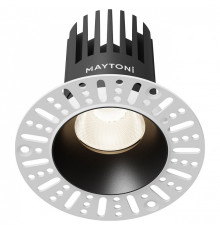 Встраиваемый светильник Maytoni Dip DL121-15W-4K-TRS-B