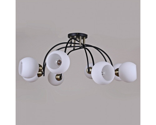 Потолочная люстра ILLUMICO IL0250-8CSQ-79 BK AB Потолочная люстра ILLUMICO IL0250-8CSQ-79 BK AB