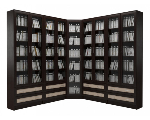 Шкаф книжный Мебелайн-41 Шкаф книжный Мебелайн-41