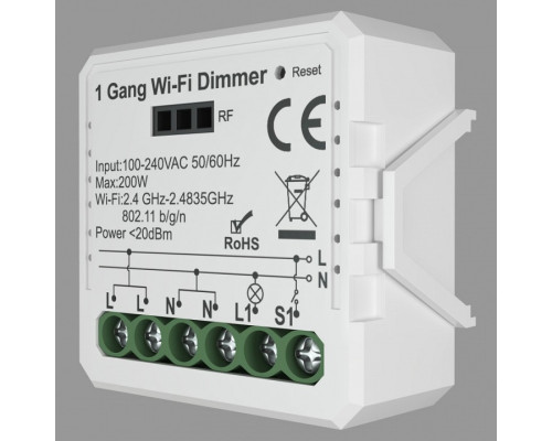 Контроллер-диммер Wi-Fi для смартфонов и планшетов Denkirs Relay RL1003-DM Контроллер-диммер Wi-Fi для смартфонов и планшетов Denkirs Relay RL1003-DM
