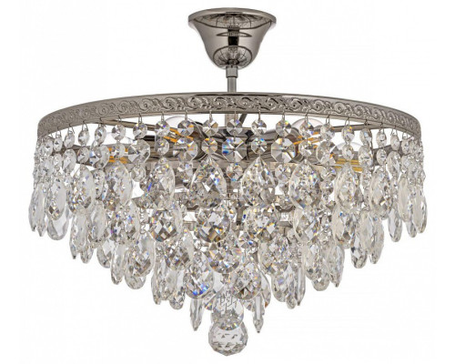 Люстра на штанге Arti Lampadari Castellana Nickel Castellana E 1.3.30.608 N Люстра на штанге Arti Lampadari Castellana Nickel Castellana E 1.3.30.608 N