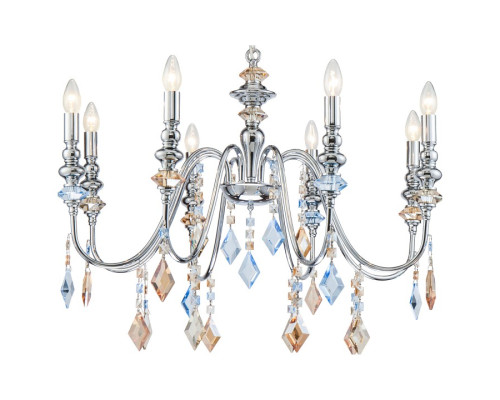Подвесная люстра Lucia Tucci Maya MAYA 4450.8 chrome Подвесная люстра Lucia Tucci Maya MAYA 4450.8 chrome