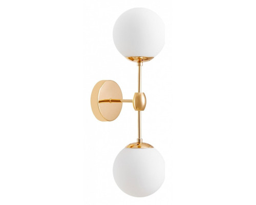 Бра LUMINA DECO ZODIAK LDW 6001-2 FGD+WT Бра LUMINA DECO ZODIAK LDW 6001-2 FGD+WT