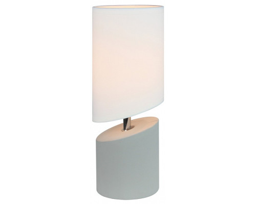 Настольная лампа декоративная Escada 10158 10158/T White/Grey Настольная лампа декоративная Escada 10158 10158/T White/Grey