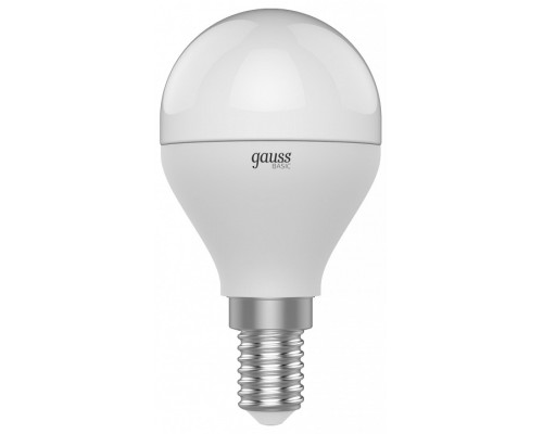 Лампа светодиодная Gauss Basic E14 7Вт 3000-6500K 1053147 Лампа светодиодная Gauss Basic E14 7Вт 3000-6500K 1053147