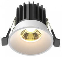 Встраиваемый светильник Maytoni Round DL058-7W2.7K-W