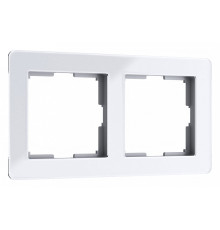 Рамка на 2 поста Werkel Acrylic (белый) W0022701