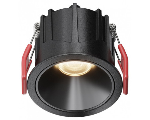 Встраиваемый светильник Maytoni Alfa LED DL043-01-10W3K-RD-B-1 Встраиваемый светильник Maytoni Alfa LED DL043-01-10W3K-RD-B-1