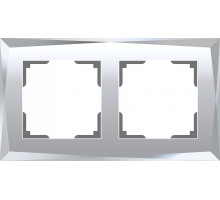 Рамка на 2 поста Werkel Diamant (зеркальный) W0021220