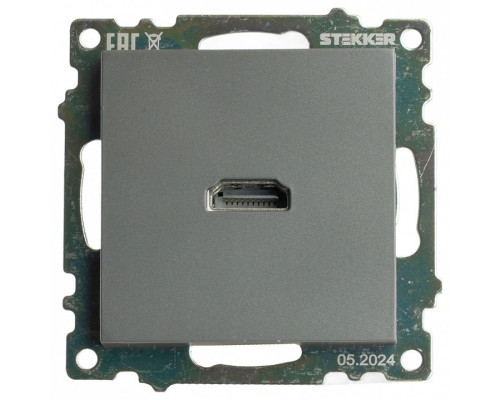 Розетка HDMI без рамки Stekker Катрин 50059